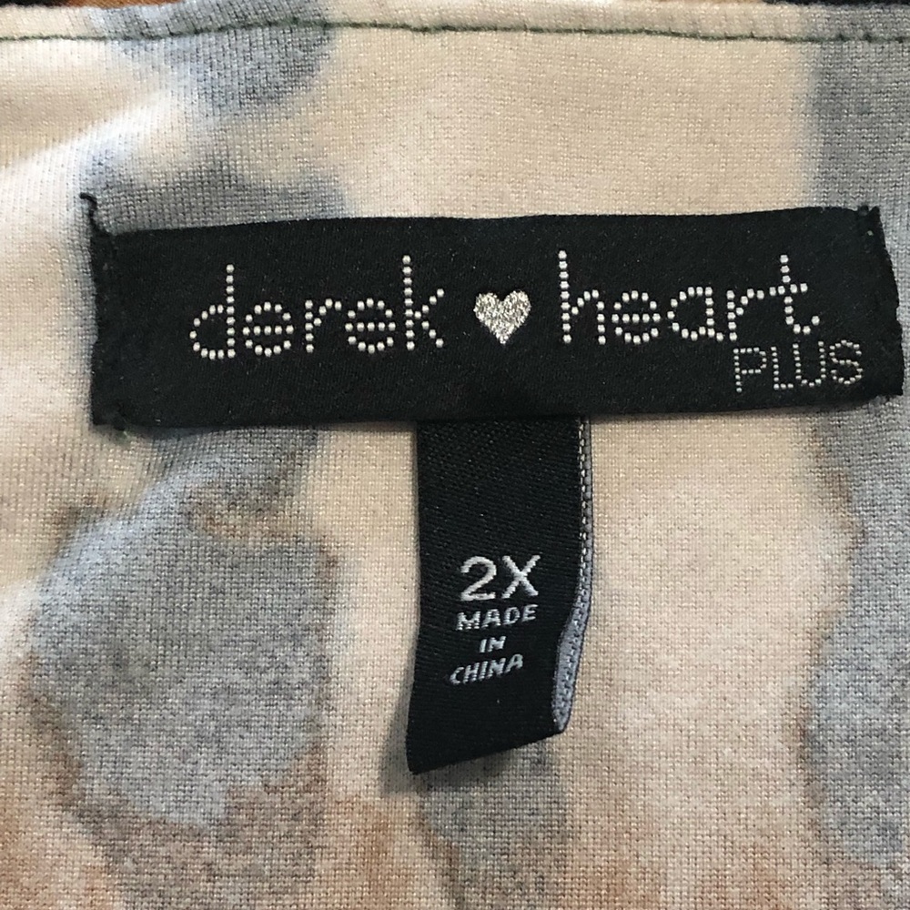 Derek Heart Plus tribal print maxi ruffled dress - Picture 8 of 8